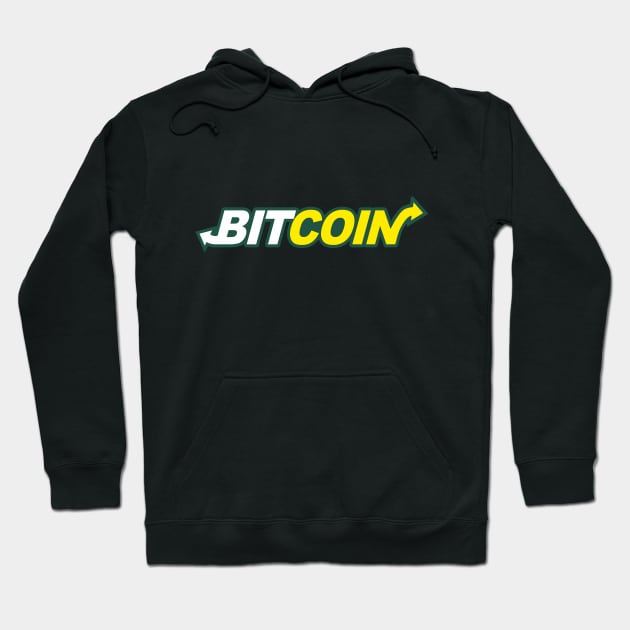 Bitcoin Logo Mashup Hoodie by phneep